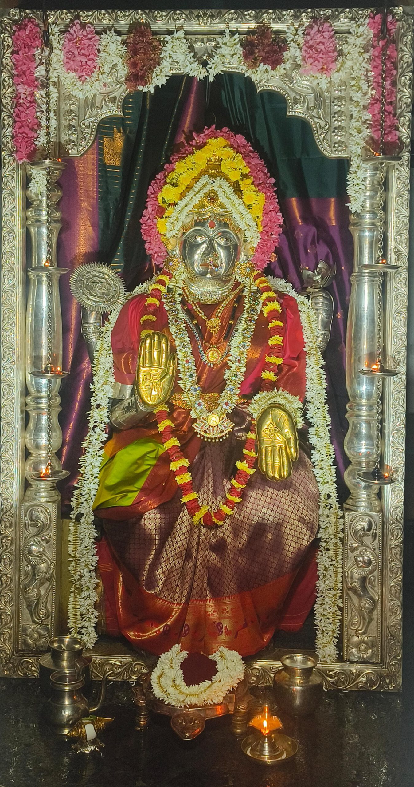 Mangaladevi Daily Darshan 21 May 2024