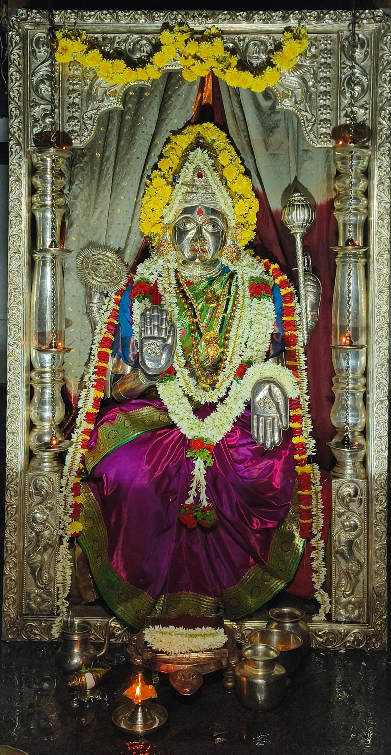 Mangaladevi Daily Darshan 22 May 2024