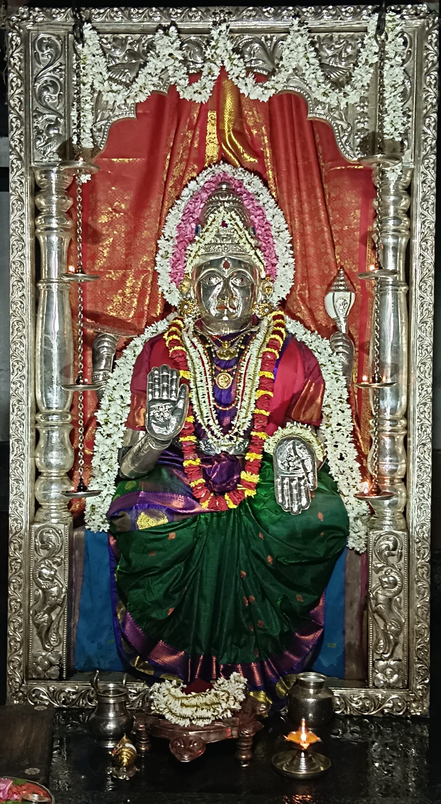 Mangaladevi Daily Darshan 27 June 2024