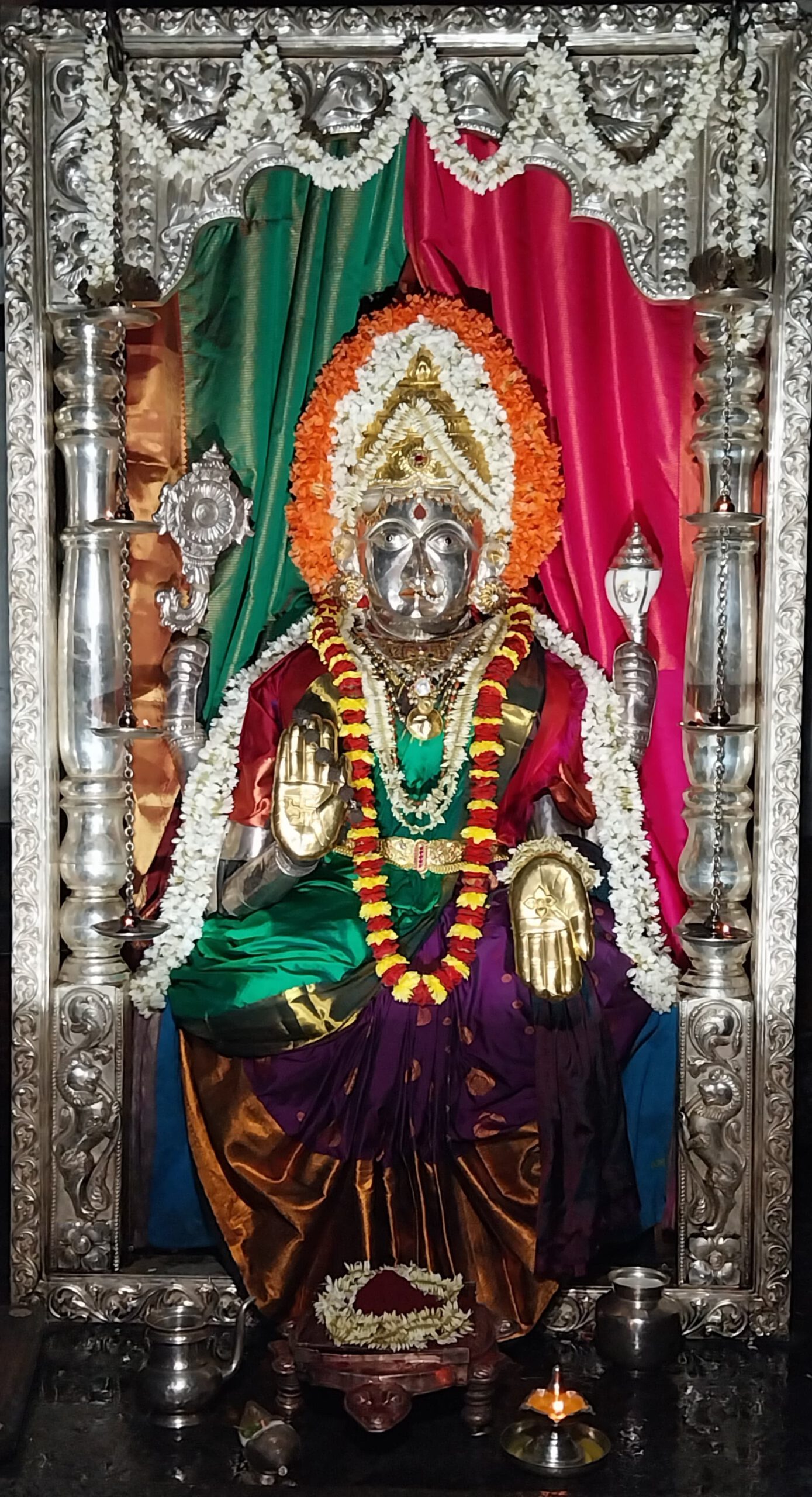 Mangaladevi Daily Darshan 09 July 2024