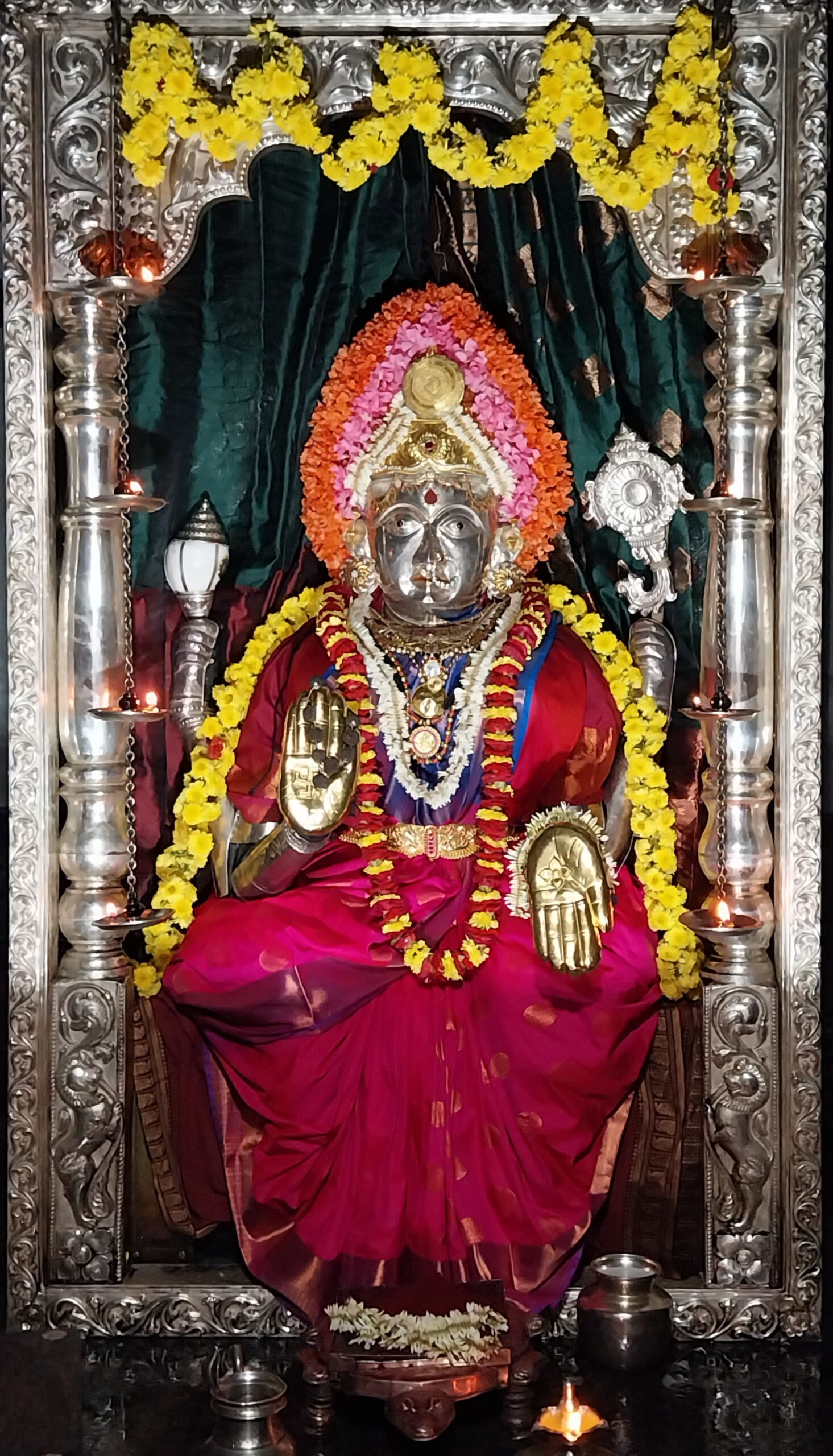 Mangaladevi Daily Darshan 16 July 2024