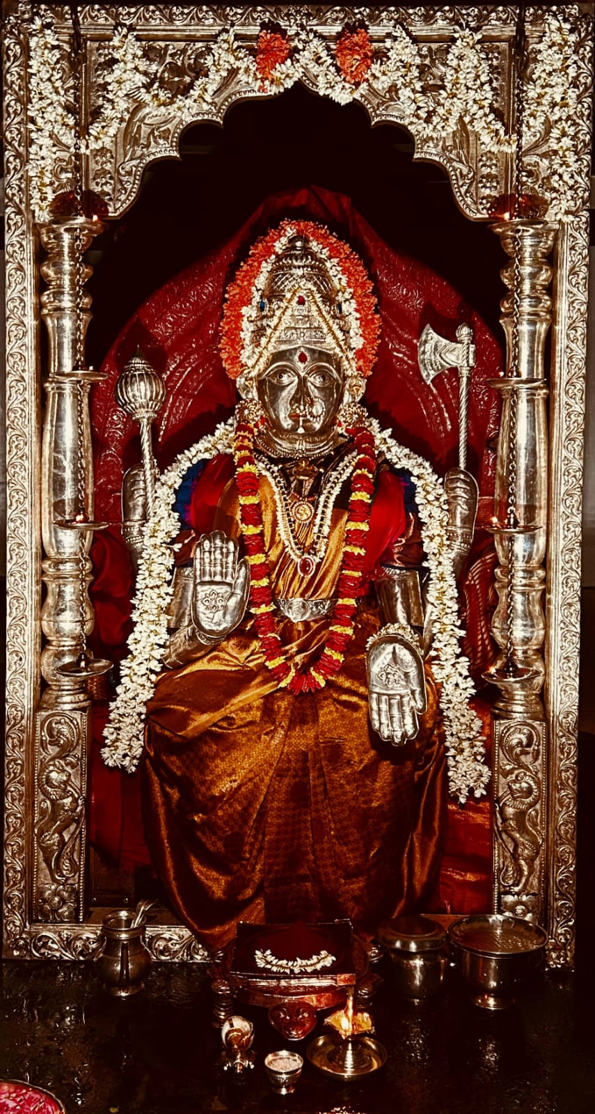 Mangaladevi Daily Darshan 25 July 2024