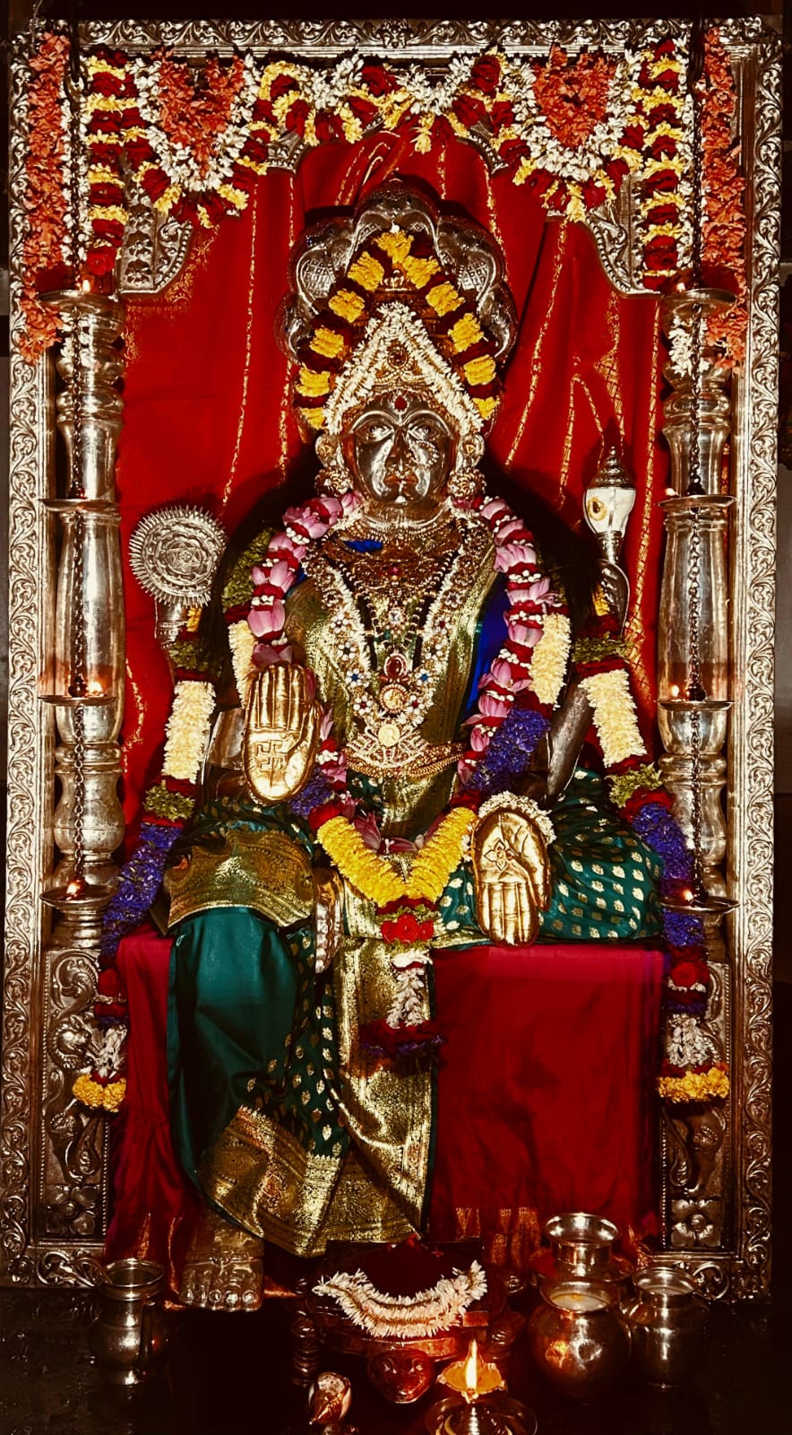 Mangaladevi Daily Darshan 09 August 2024