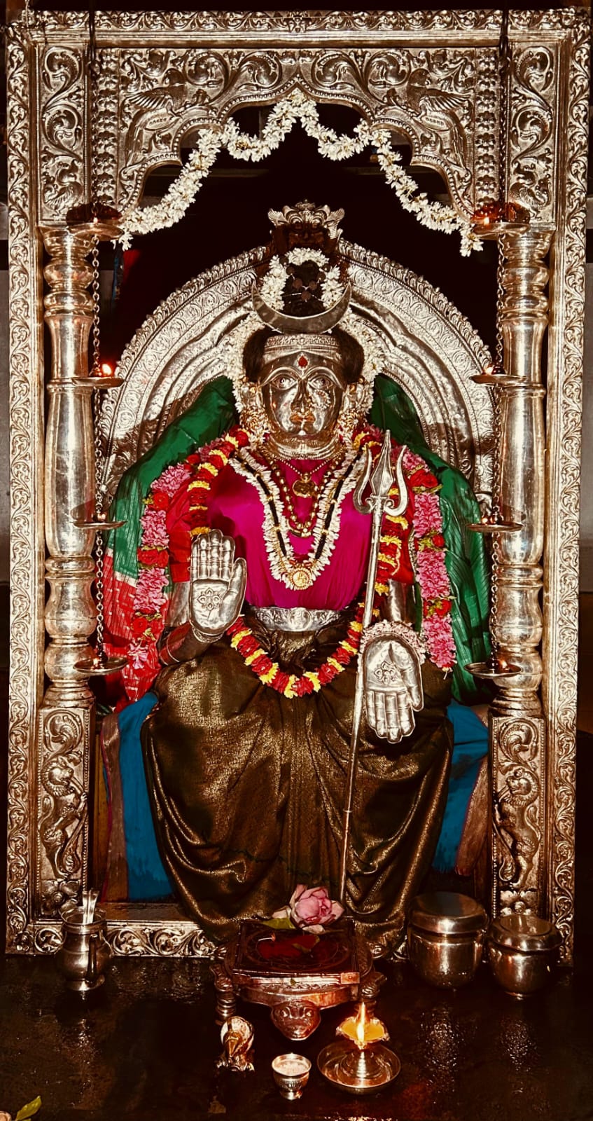 Mangaladevi Daily Darshan 12 August 2024