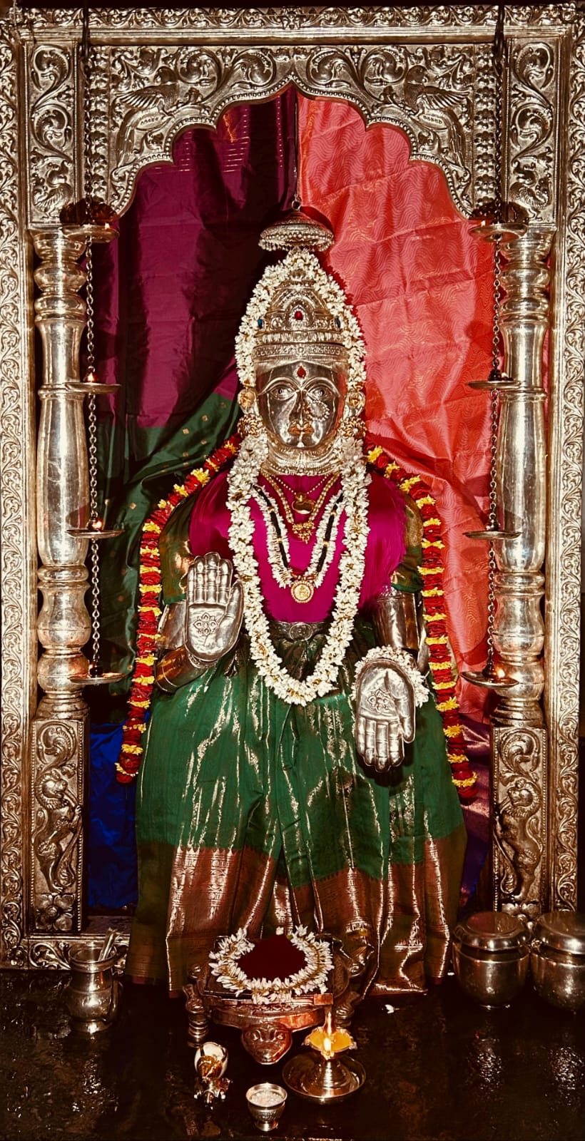 Mangaladevi Daily Darshan 14 August 2024