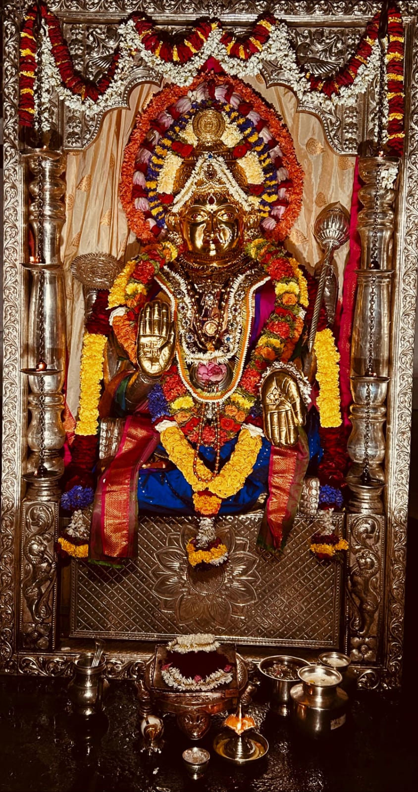 Mangaladevi Daily Darshan 16 August 2024