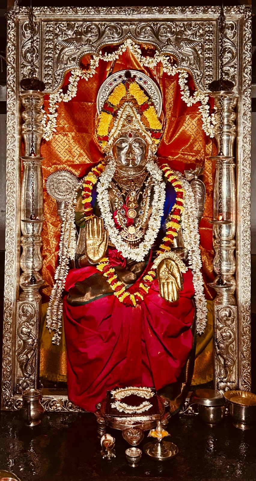 Mangaladevi Daily Darshan 27 August 2024