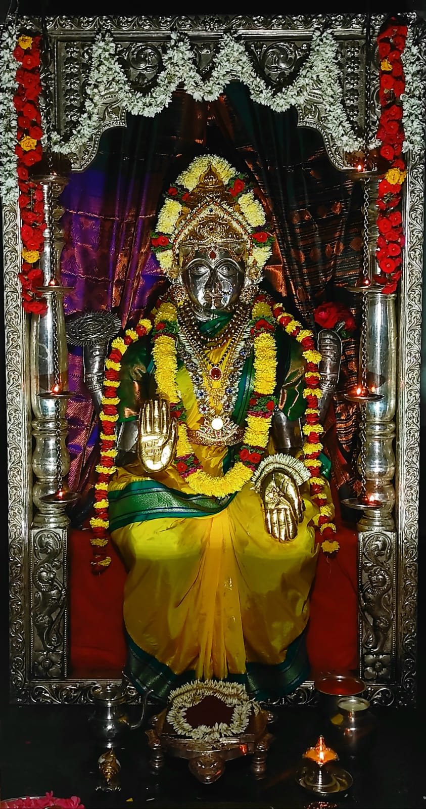 Mangaladevi Daily Darshan 15 September 2024