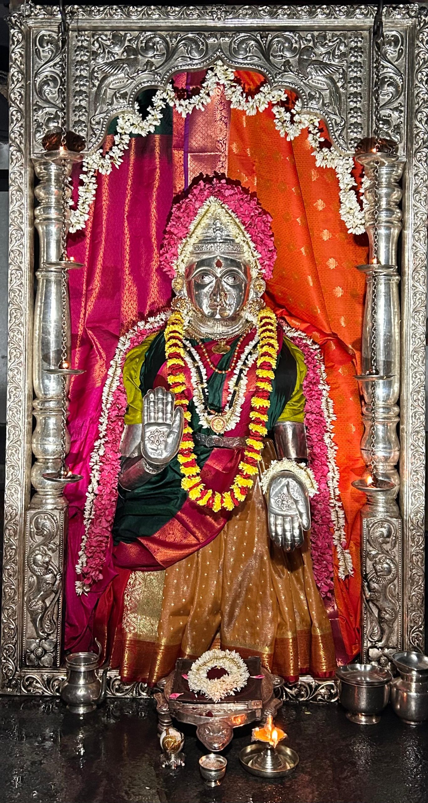 Mangaladevi Daily Darshan 18 September 2024