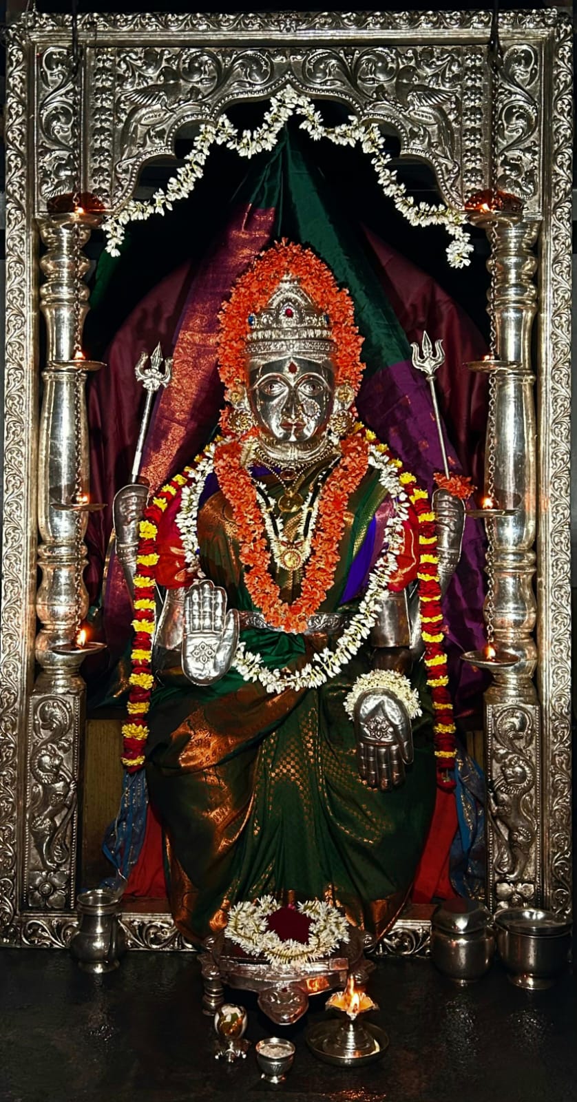 Mangaladevi Daily Darshan 21 September 2024