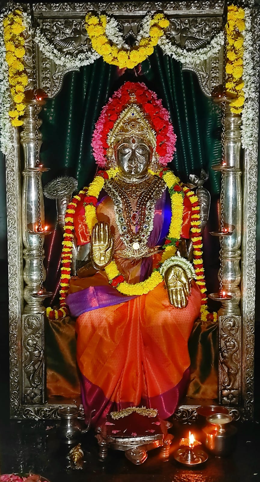 Mangaladevi Daily Darshan 22 September 2024