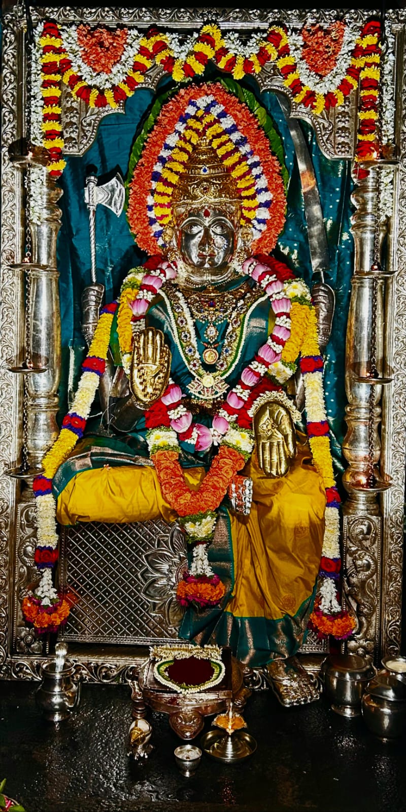 Mangaladevi Daily Darshan 27 September 2024