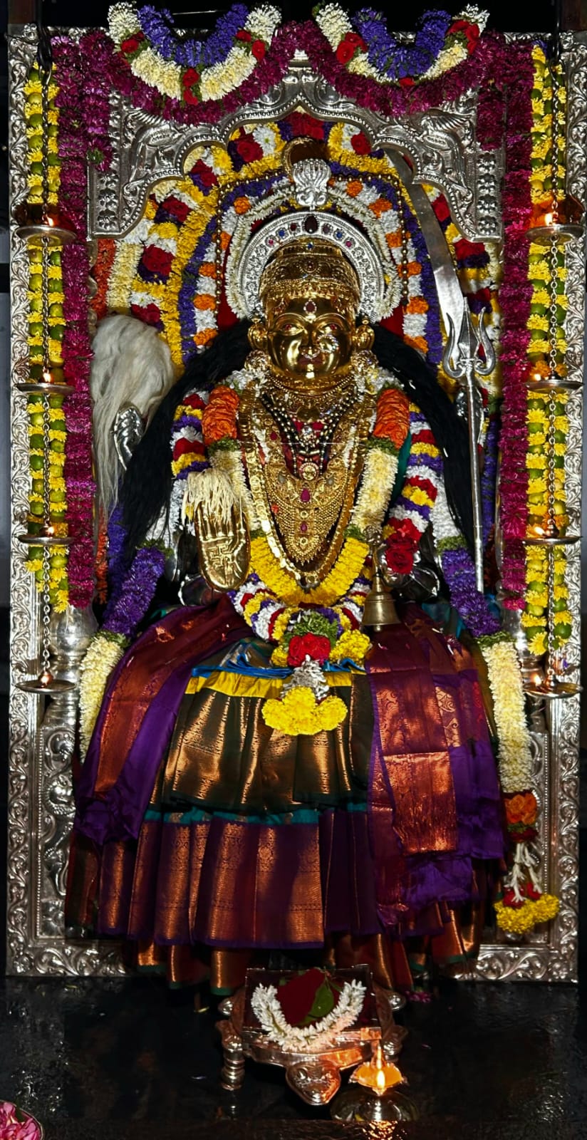 Mangaladevi Daily Darshan 10 October 2024