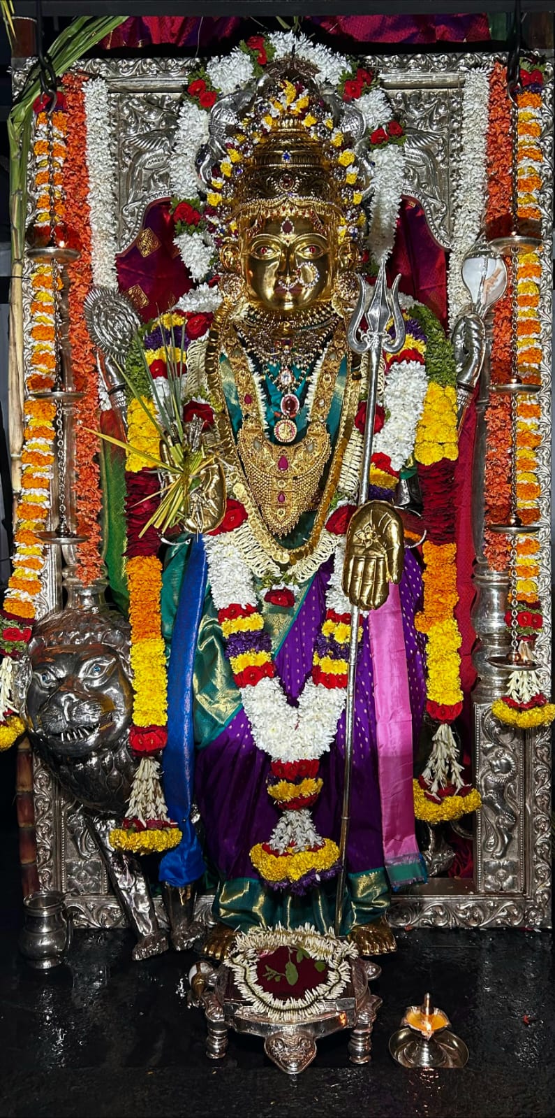 Mangaladevi Daily Darshan 13 October 2024