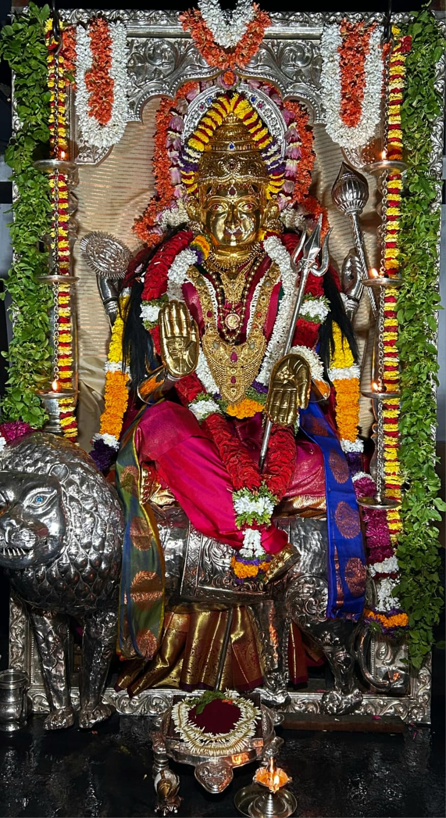 Mangaladevi Daily Darshan 14 October 2024