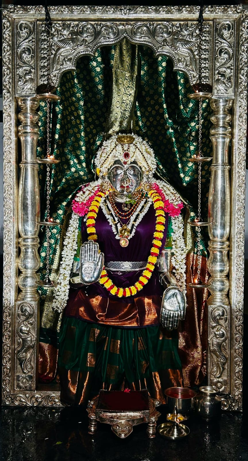 Mangaladevi Daily Darshan 24 October 2024